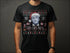 Funny Anti-Trump T-Shirt featuring Santa Hat for Political Christmas Fun